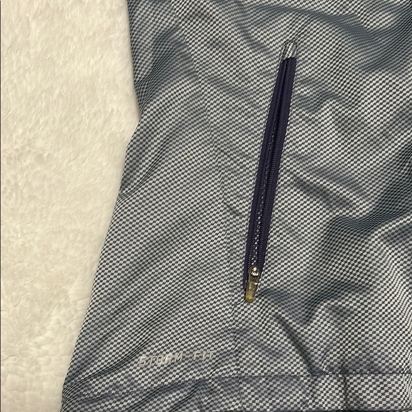 Nike Gray and Purple Ski Jacket with Hood - Picture 3 of 9